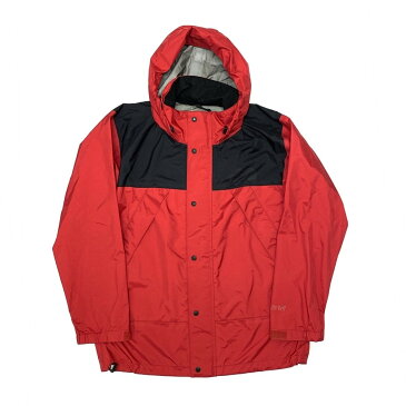 THE NORTH FACE ザノースフェイス セットアップ M NP-2513 レッド メンズ マウンテンジャケット ゴアテックス 上下セット KI1004【中古】