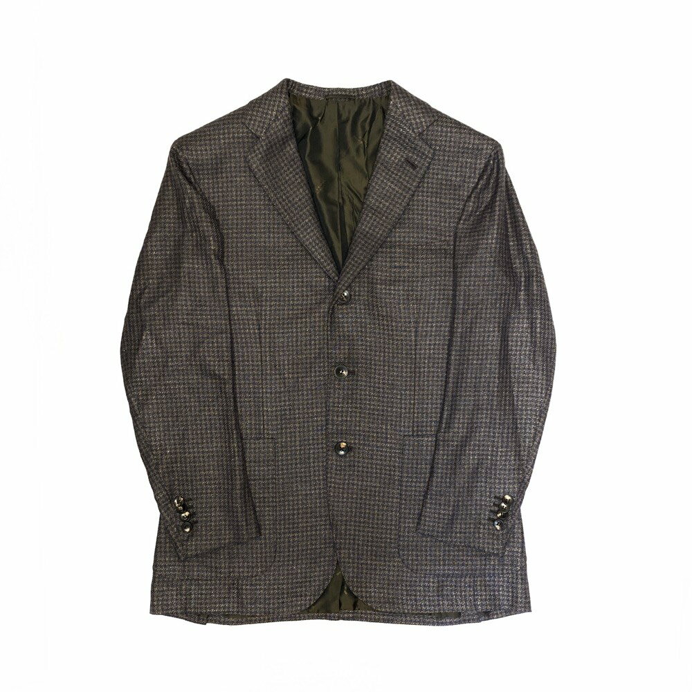 Kiton キートン ジャケット 美品 48 ブラウン カシミ