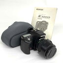 PENTAX ペンタックス デジタル一眼レフカメラ レンズ smc DA18-55 ジャンク品 K100D ブラック 【中古】