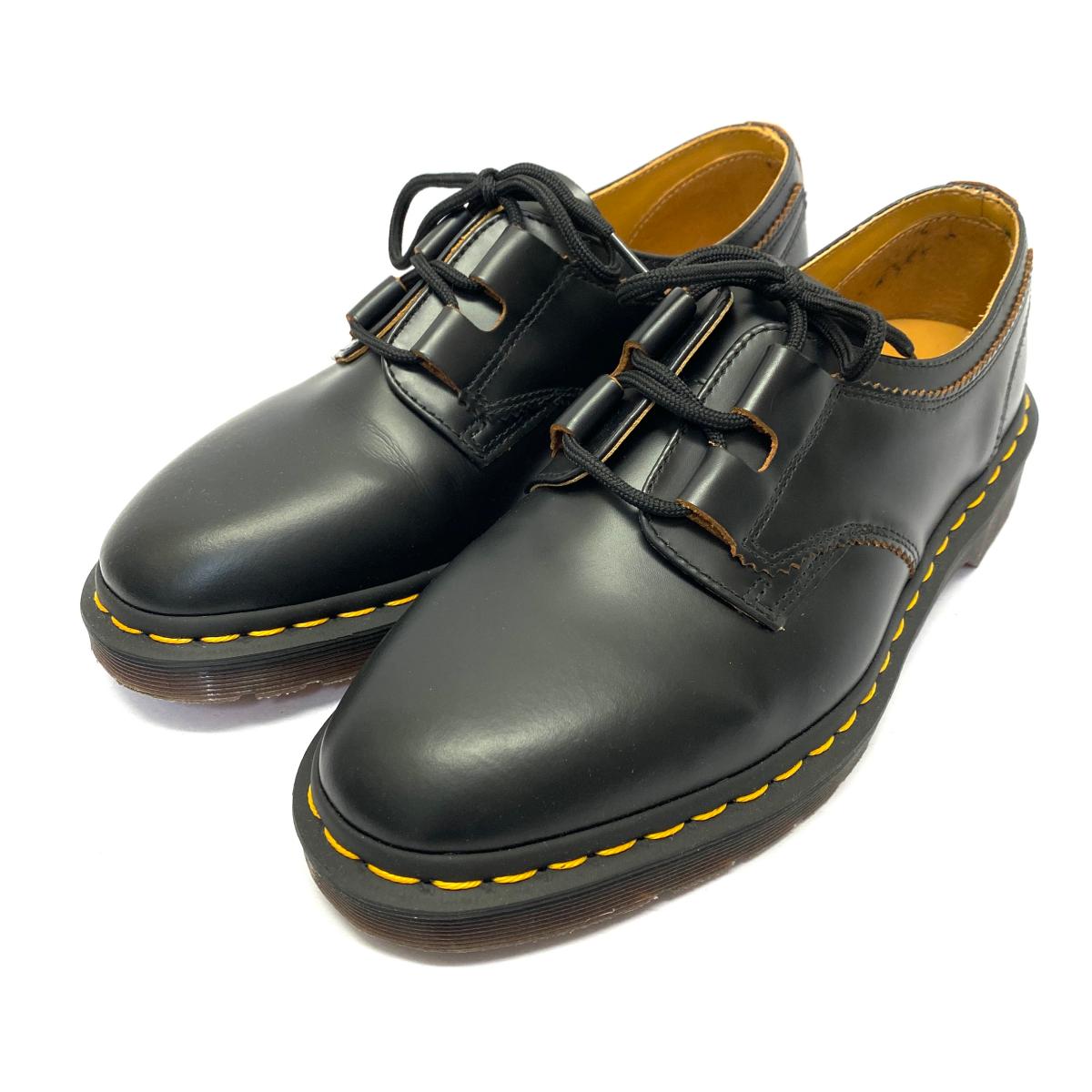 Dr.Martens ドクターマーチン 1461 ギリーシューズ 美品 UK7 ブラック レザー メンズ レディース 靴 シューズ shoes GHILLIE KI1004【中古】