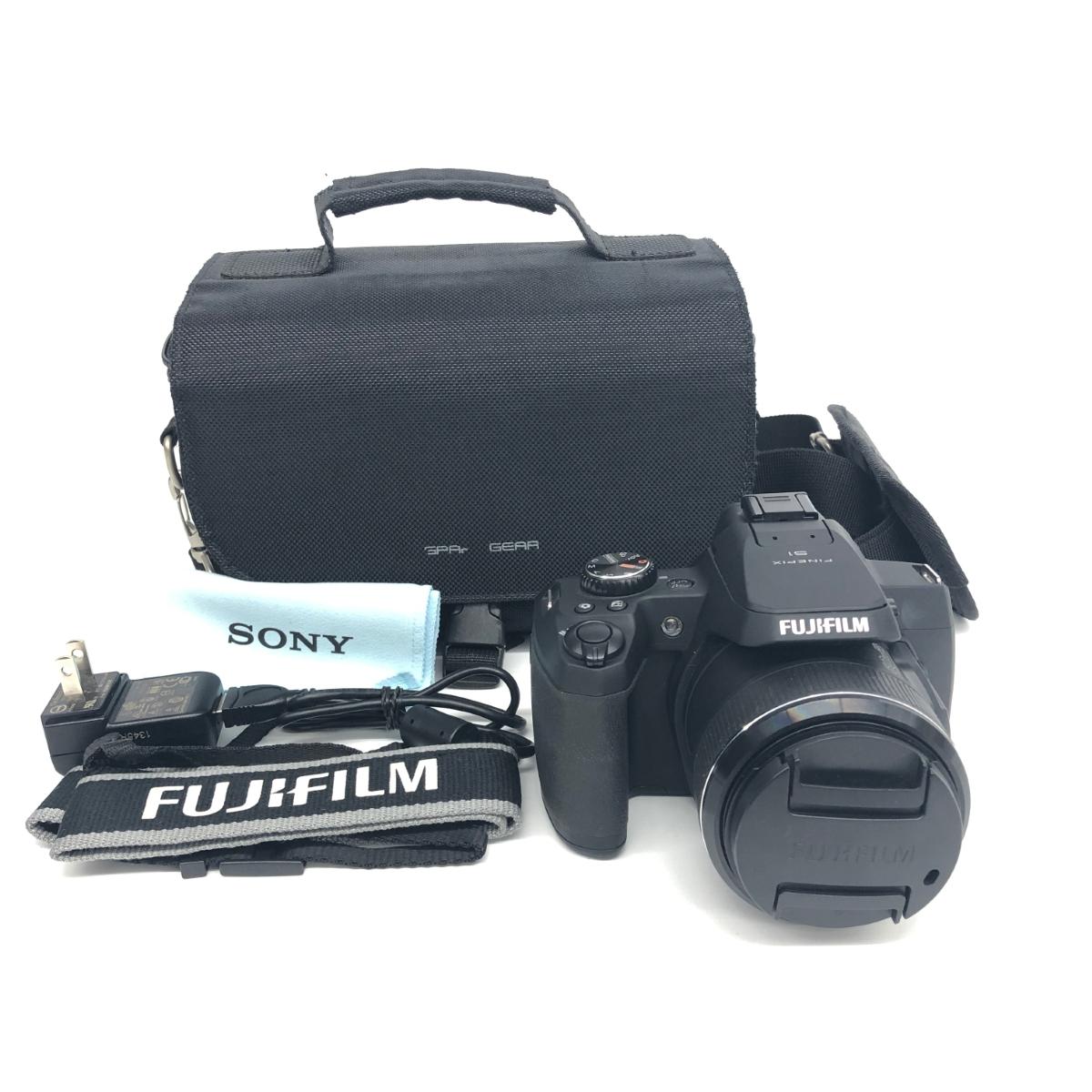 FUJIFILM フジフィルム デジタル一眼レフカメラ ケース付き ジャンク品 FinePix S1 ブラック 【中古】