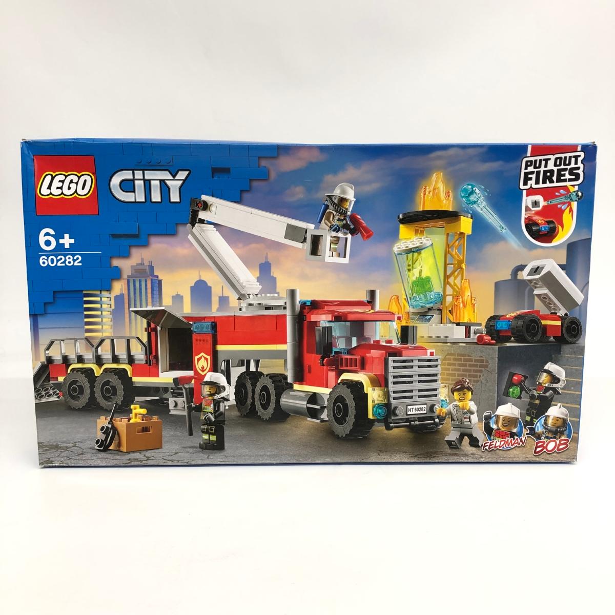 LEGO レゴ レゴシティ CiTY 消防指令基地 未使用未開封品 60282 玩具 レトロ ホビー ...