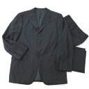 BURBERRY BLACK LABEL バーバリーブラックレーベル シングルスーツ サイズ38R ブラック メンズ チェック柄 セットアップ 紳士服 【中古】202401