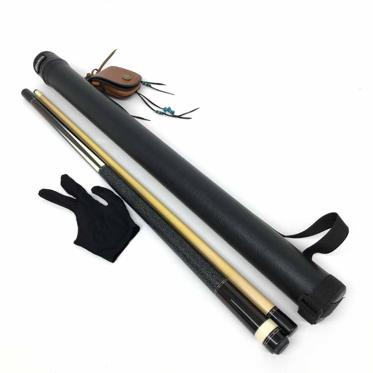 Adam アダム ビリヤード キュー 約149cm ケース付 美品 ブラック 雑貨 【中古】