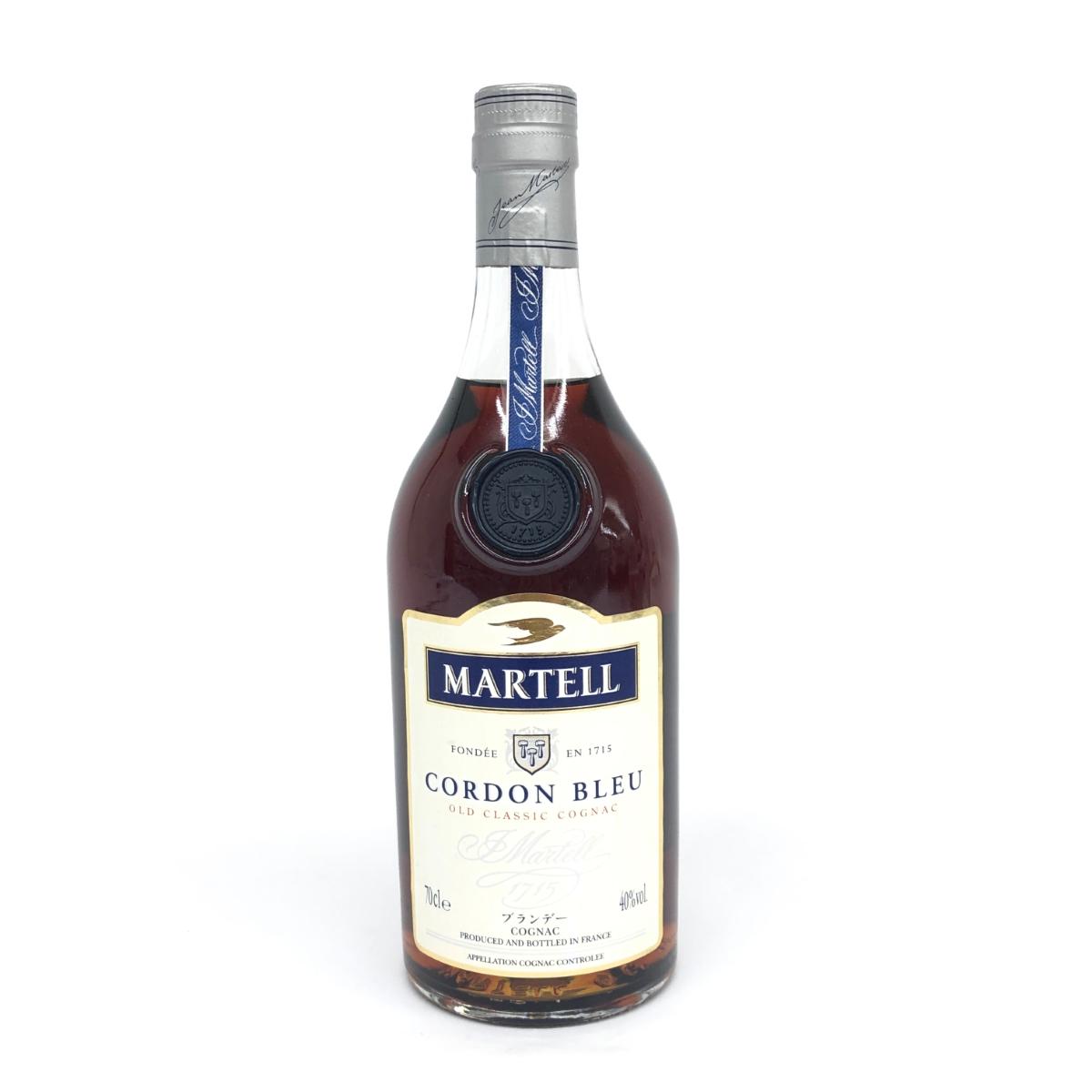 MARTELL マーテル CORDON BLEU OLD CLASSIC ブランデー 内容量:700ml 40% 未開栓/年齢確認必須 コニャック コルドン ブルー お酒 【中古】