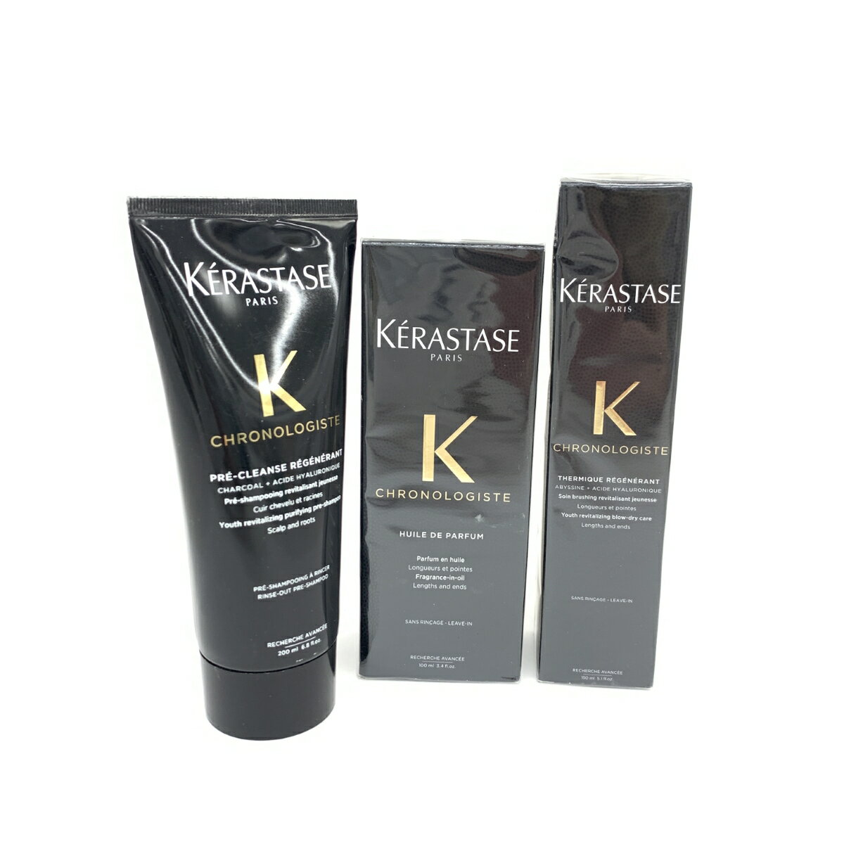 KERASTASE ケラスターゼ シャンプー トリートメント 3点セット 未使用品 ヘアケア 浴用品 【中古】 202401