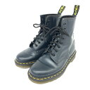 Dr.Martens ドクターマーチン 8ホール ブーツ 良好 UK5 ネイビー レディース 靴 シューズ ブーティー boots 【中古】