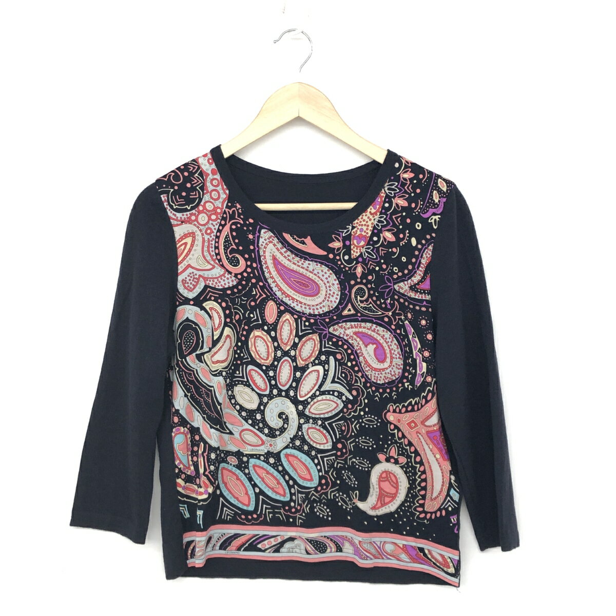 楽天市場】レオナール(サイズ(S/M/L)LL)(ニット・セーター 楽天市場】レオナール(サイズ(S/M/L)LL)(ニット・セーター