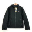 TOMMY HILFIGER トミーヒルフィガー 中綿フーディ ジャケット 未使用品 S ブラック メンズ アウター 【中古】