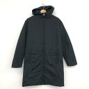 PRADA SPORTS プラダスポーツ ナイロンロングパデッド コート 38 108024 ブラック メンズ アウター アーカイブ 【中古】