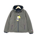 TOMMY HILFIGER トミーヒルフィガー ソフトシェルジャケット 未使用品 S グレー ポリエステル レディース 裏ボア 1506117 アウター 7 【中古】