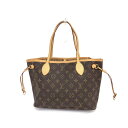 LOUIS VUITTON ルイヴィトン ネヴァーフルPM 旧型 モノグラム トートバッグ M40155 VI1039 ブラウン レディース bag 鞄 【中古...
