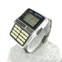 CASIO カシオ TELEMEMO50 腕時計 DBC-630 シルバーカラー SS メンズ ウォッチ watch 【中古】