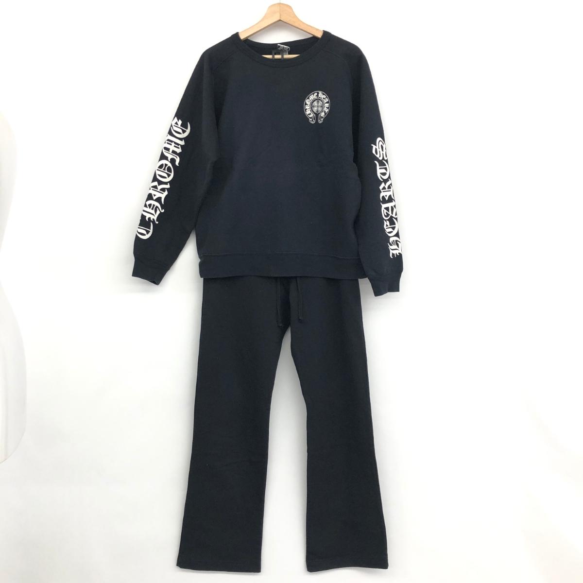 Chrome Hearts クロムハーツ セットアップ S ブラック メンズ 上下セット スーツ フォーマル 紳士服 【中古】