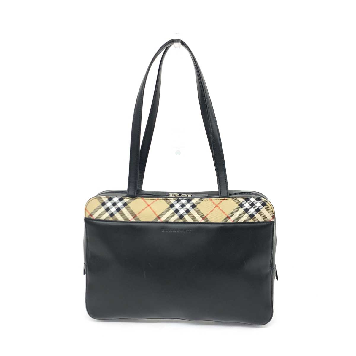 BURBERRY LONDON o[o[h g[gobO ubN U[ mo`FbN fB[X | bag  yÁz