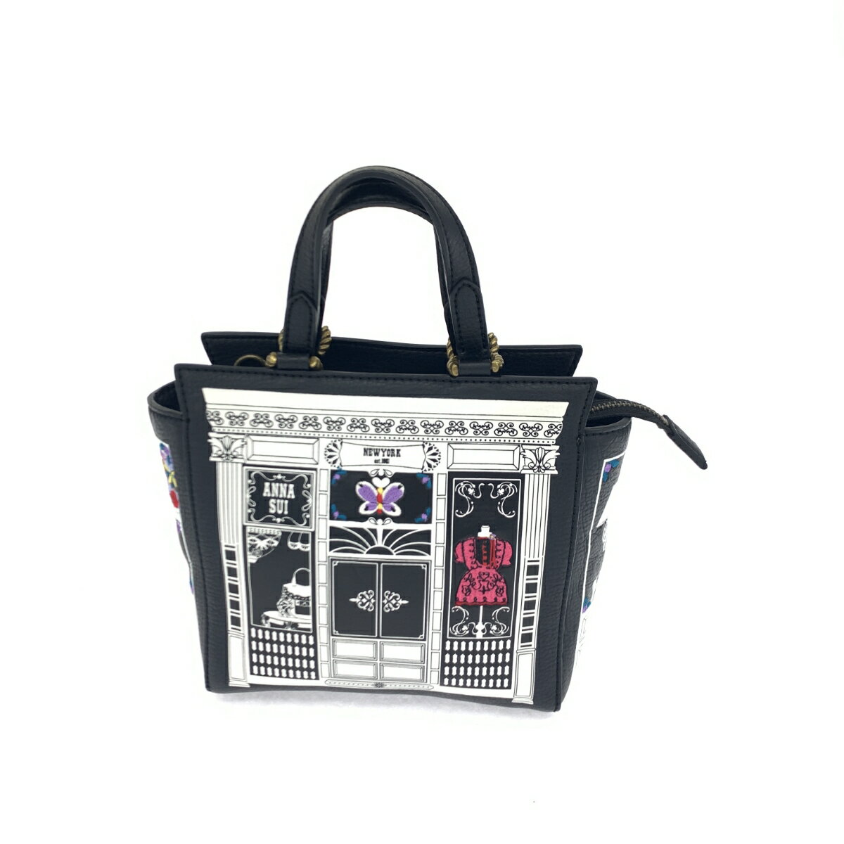 ANNA SUI AiXC nhobO ubN PVC fB[X bag  yÁz