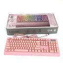 Razer レイザー Blackwidow V3 Quartz Pink パソコン キーボード 箱付 ピンク PC 家電 【中古】 【202404】