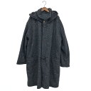VERSACE CLASSIC ヴェルサーチクラシック ロングコート サイズ52 グレー メンズ アウター ヴィンテージ トグル 【中古】(4)