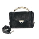 Salvatore Ferragamo サルヴァトーレフェラガモ ソフィア 2WAYバッグ FZ-21 G622 ダークブラウン パイソン・スエード ガンチーニ レディース 多機能 bag 鞄 【中古】(4)