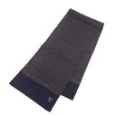 Takashimaya 高島屋 ストール 良好 ネイビー シルク100% ペイズリー柄 ユニセックス 服飾小物 【中古】 【202501】(4)