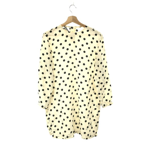 AGNONA アニオナ チュニック ブラウス 42 ホワイト シルク100% レディース ドット トップス 【中古】 【202501】 AGNONA アニオナ チュニック ブラウス 42 ホワイト シルク100% レディース ドット トップス 【中古】 【202501】
