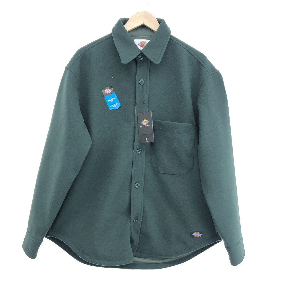 DICKIES ディッキーズ ワーク シャツ 未使用品 L グリーン メンズ RELAXED FIT トップス 12 【中古】 【202501】