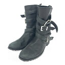 DOUBLE STANDARD CLOTHING ダブルスタンダード ブーツ 37.5 ブラック デザインブーツ レディース 靴 シューズ ブーティー boots 【中古】 【202501】(4)