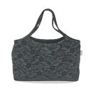 agnes b. アニエスベー ミニトートバッグ 良好 ブラック フラワー/ジャガード レディース bag 鞄 【中古】