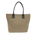 FALORNI ファロルニ トートバッグ 良好 ベージュ イントレチャート ユニセックス bag 鞄 【中古】