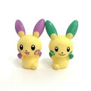 ★50%OFFクーポン★全員対象★ 4月30日〆まで【202504】 Pokemon ポケモン ポケモンキッズ プラスル マイナン 色違い フィギュア 2体セッ...