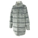 HERNO ヘルノ エコファーダウンコート 良好 キッズサイズ:14A グレー レディース ファー 子供服 アウター 14歳 160 CA004G-38120 ...