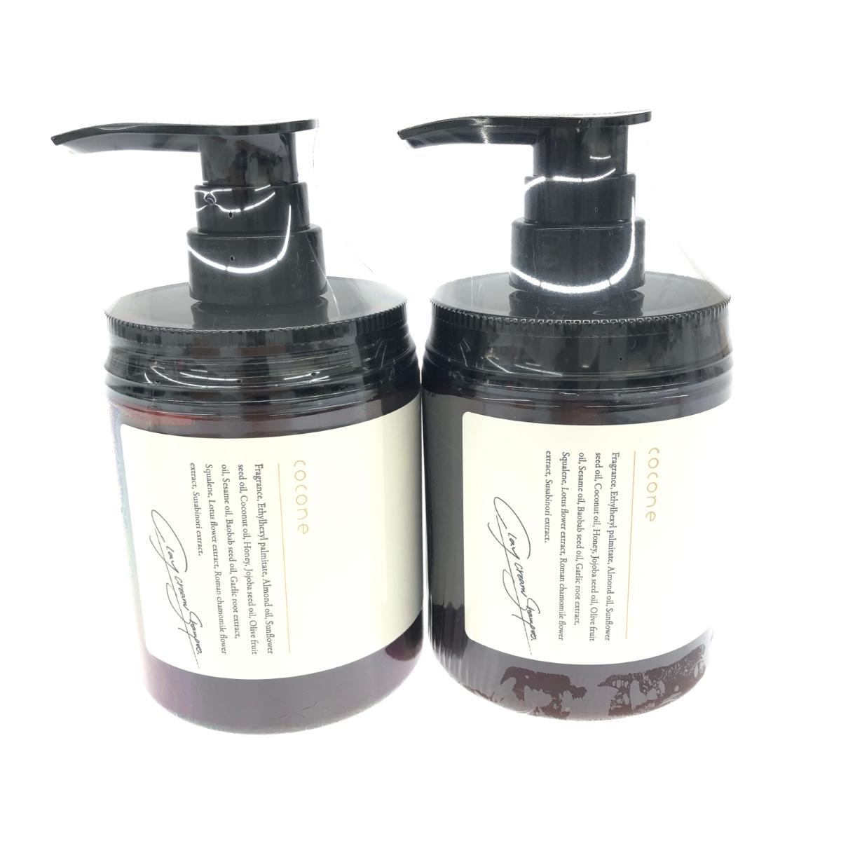 cocone ココネ シャンプー 内容量:380g×2 未使用品 クレイシャンプー ユニセックス ヘアケア 化粧品 コスメ 【中古】のサムネイル