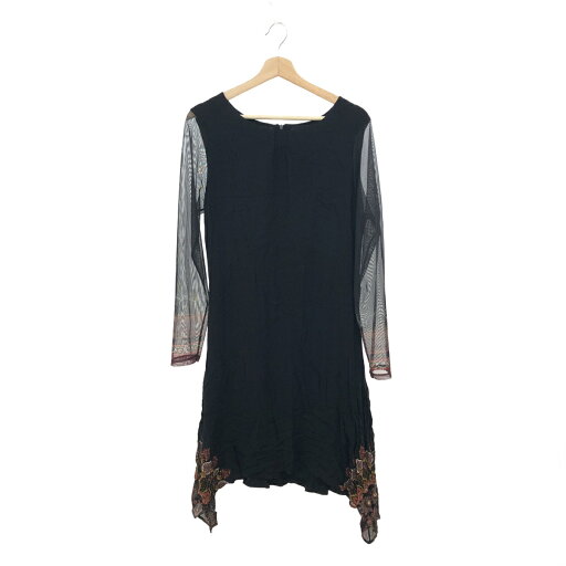 Desigual デシグアル 長袖ワンピース 良好 サイズ:XL ブラック レディース トップス 【中古】 Desigual デシグアル 長袖ワンピース 良好 サイズ:XL ブラック レディース トップス 【中古】