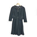 TOCCA トッカ ワンピーススーツ サイズ:00 ブラック レディース 上下セット フォーマル 【中古】