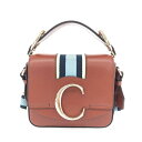 Chloe クロエ 2WAYバッグ 美品 ブラウン レザー クロエシー レディース 多機能 bag 鞄 【中古】