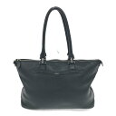 PELLE MORBIDA ペッレモルビダ トートバッグ ブラック レザー ユニセックス bag 鞄 【中古】