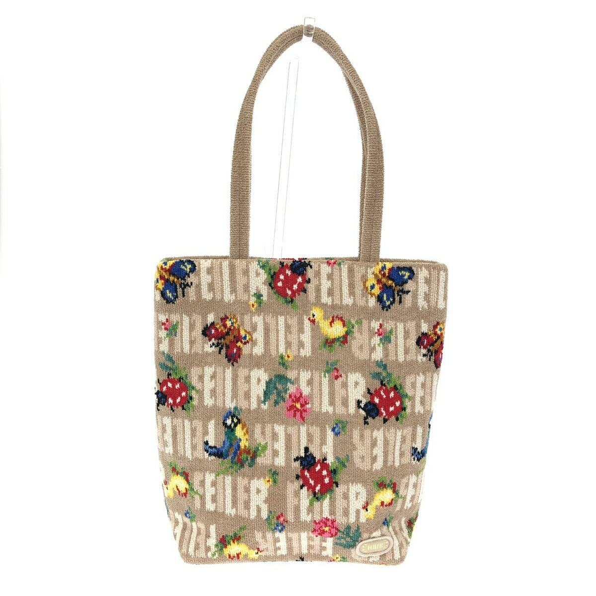 FEILER フェイラー フェイラー＆ハイジ トートバッグ 良好 ベージュ シェニール織 レディース bag 鞄 【中古】のサムネイル