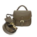 MAX MARA マックスマーラ 2WAYバッグ カーキ レザー ANNA 1951 レディース ハンド ショルダー bag 鞄 【中古】(4)