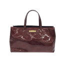 LOUIS VUITTON ルイヴィトン ウィルシャーPM トートバッグ SN4120 M91644 ボルドー ヴェルニ ルージュフォーヴィスト レディース 鞄...