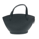 LOUIS VUITTON ルイヴィトン トートバッグ 良好 M52272 AS0051 ブラック サンジャック エピ ノワール ユニセックス bag 鞄 【中...