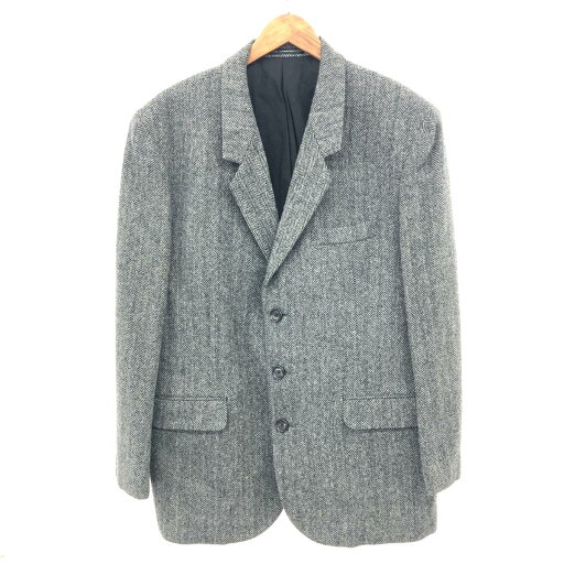 Y's for men ワイズフォーメン 3Bジャケット サイズ:2 MC-J12-128 グレー メンズ ツイード アウター 【中古】 Y's for men ワイズフォーメン 3Bジャケット サイズ:2 MC-J12-128 グレー メンズ ツイード アウター 【中古】