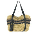 Folna フォルナ トートバッグ カゴバッグ ベージュ ペーパー レディース bag 鞄 【中古】
