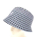 KANGOL カンゴール バケットハット 帽子 未使用品 L パープル チェッカーズフラッグ ユニセックス 帽子 ハット hat 服飾小物 【中古】