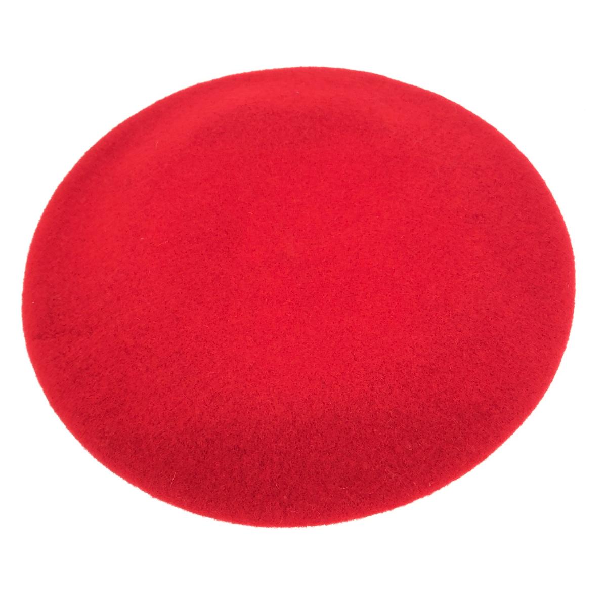 KANGOL カンゴール ベレー帽 帽子 未使用品 M レッド ウール レディース 帽子 ハット hat 服飾小物 【..