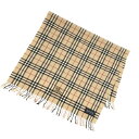 Burberry's バーバリーズ ブランケット 良好 ベージュ ウール100% ノバチェック柄 レディース ひざ掛け 日用品 【中古】