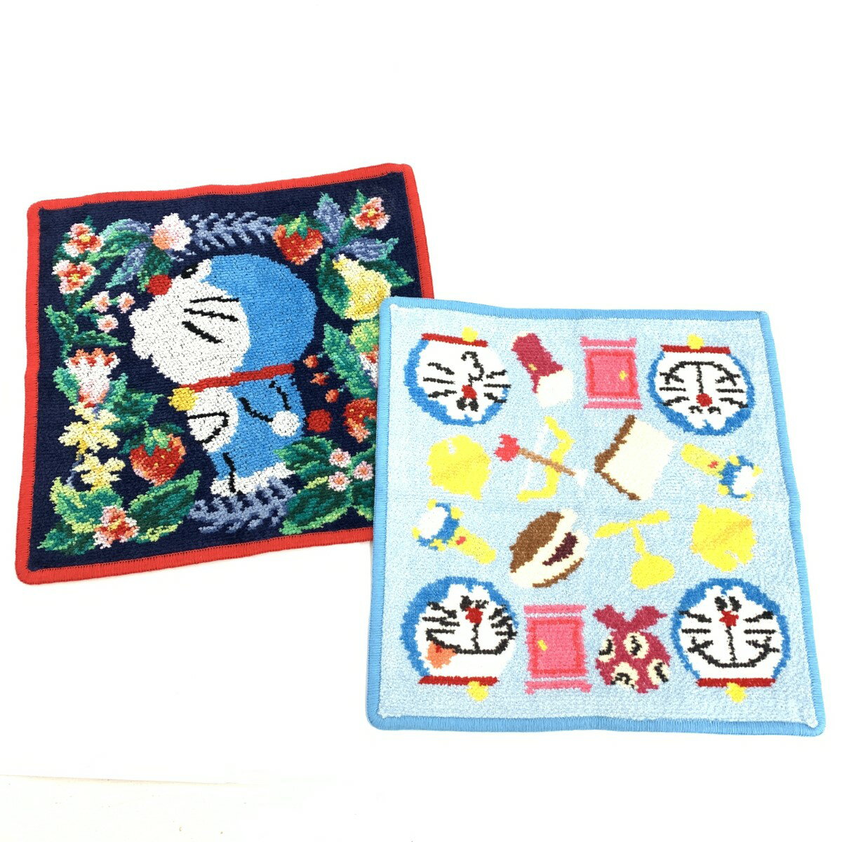 FEILER フェイラー ドラえもん タオルハンカチ 2枚セット レディース 贈答品 引き出物 ギフト 【中古】のサムネイル