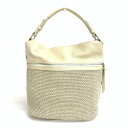 LAURA DIMAGGIO ローラディマジオ 2WAYバッグ ホワイト レディース 多機能 bag 鞄 【中古】