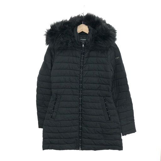 EMPORIO ARMANI エンポリオアルマーニ 中綿ファーコート 大きいサイズ:42 6Z2B76 2NAGZ ブラック レディース アウター 【中古】 EMPORIO ARMANI エンポリオアルマーニ 中綿ファーコート 大きいサイズ:42 6Z2B76 2NAGZ ブラック レディース アウター 【中古】