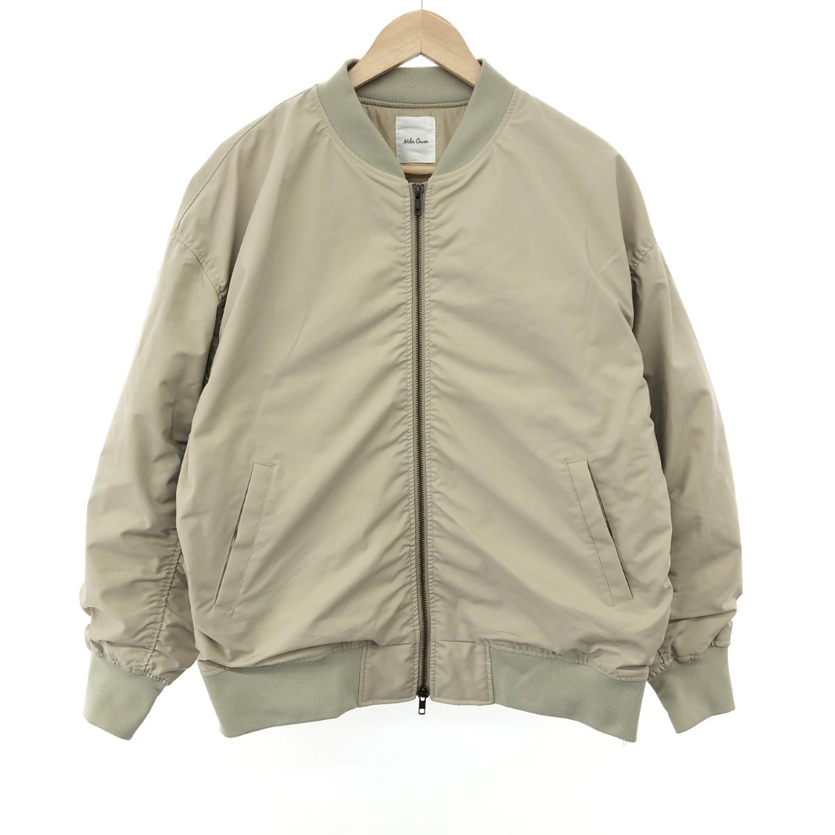Mila Owen ミラオーウェン レディライクライトブルゾン 良好 サイズ:F 09WFJ234014 ホワイト レディース MA-1フライトジャケット 【中古】のサムネイル