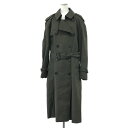 Aquascutum アクアスキュータム U.K KINGSWAY トレンチコート サイズ:40 カーキ レディース アウター 【中古】